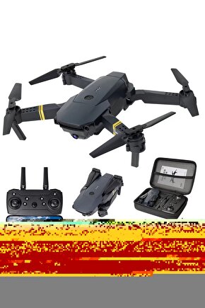 ÇİFT BATARYALI ÇİFT KAMERALI DRONE UZAKTAN KUMANDALI APP DESTEKLİ PERVANE KORUMALIKLI QUADCOPTER