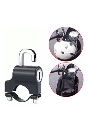Sunup Sn-24295 22-26mm Unıversal Motosiklet Kask Kilidi