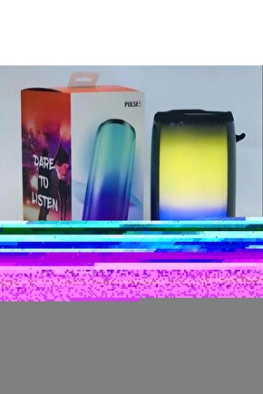 PULSE5 BLUETOOTH HOPARLÖR LED IŞIKLI KABLOSUZ ŞARJLI HOPARLÖR