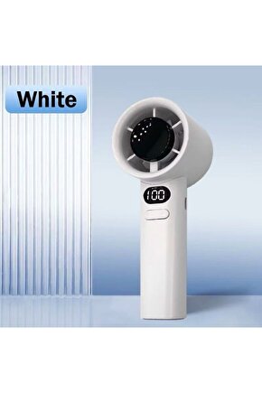 MİNİ KLİMA ŞARJLI VANTİLATÖR SERİNLETİCİ LED ŞARJ GÖSTERGELİ EL FANI Seyahat Kamp ve Yatak Odası