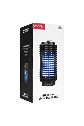 S23 3w Led Işıklı Siyah Sinek Öldürücü