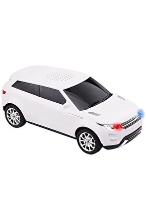 Land Rover Modeli Bluetooth Hoparlör Araba Şekli Bt Ses Kutusu Mini Stereo Tf Kart Usb Fm Radyo Aux