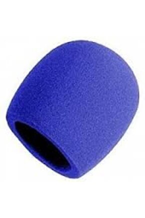 F-01 Mavi Mikrofon Süngeri