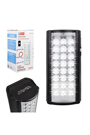24 LEDLİ TELEFON ŞARJ EDEBİLEN IŞILDAK (4887)