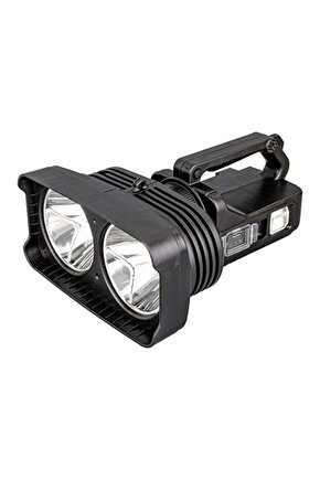 Powermaster W5123 Süper Parlak Battal Boy Pilli Şarjlı El Feneri