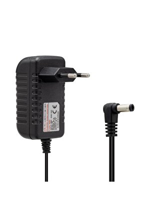 Pm-8115 12 Volt - 1.5 Amper 5.5*2.5 Mm Uçlu Plastik Kasa Priz Tipi Adaptör
