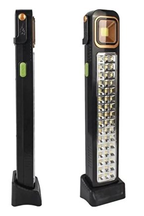 POWERMASTER KS-848 2 WATT COB LED + 48 LEDLİ SOLAR ŞARJLI IŞILDAK