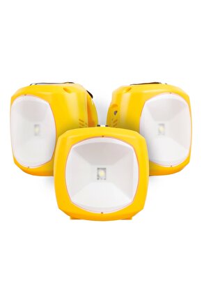 TEK PANELLİ ŞARJLI SOLAR IŞILDAK AYDINLATMA SETİ (4887)