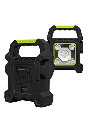 Powermaster Jy-258c 3 Kademeli Şarjlı Çok Fonksiyonlu Solar Işıldak (om-17) (Lisinya)