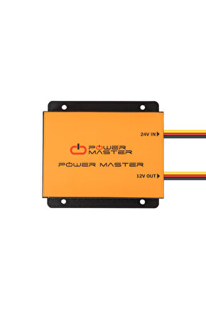 DXT POWERMASTER PM 7904 24V DC 12V DC 15 AMPER OTO KONVERTÖR