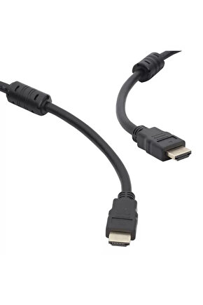 PLASTİK DÜZ SİYAH 5 METRE HDMI KABLO POŞETLİ (4202)
