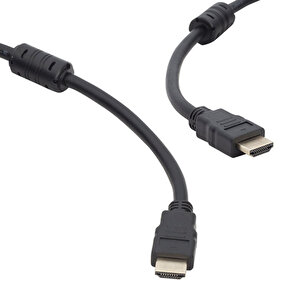 PLASTİK DÜZ SİYAH 5 METRE HDMI KABLO POŞETLİ (4202)
