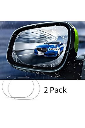Oto Dış Ayna Yağmur Kaydırıcı Film Araba Yan Dikiz Aynası Filmi Buğu Önleyici 2 Adet Uyumlu