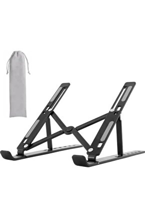 FRISBY FNC-5155st 10-15.6 (Kılıf Hediyeli) Katlabilir Aliminyum Döküm Notebook Standı