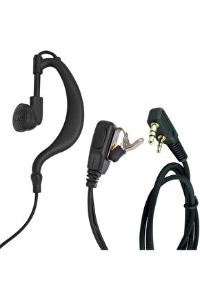 polynova PMR Telsiz Kulaklığı Arkalıklı ( A446 ve WLN PMR-446 uyumlu) flashlight 1051066