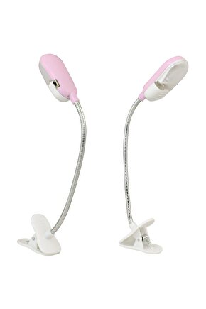 PİLLİ LEDLİ KİTAP OKUMA LAMBASI (2818)