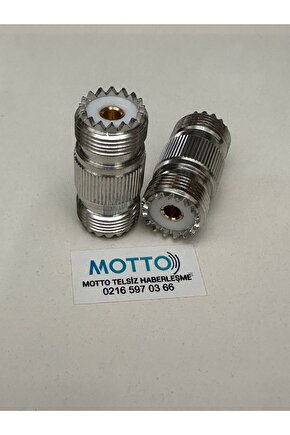 UHF Dişi Dişi Ara Konnektör SO-239