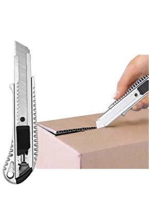 Powermaster Pm-20902 18 Mm X 0.5 Mm Alüminyum Gövde Metal Maket Bıçağı