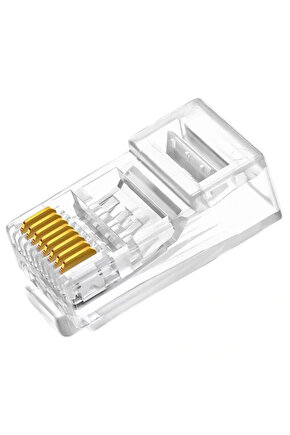 Powermaster Pm-18439 Ez Yeni Nesil Rj45 Cat5cat6 8p8c Açık Uçlu Soket (100lük Paket)