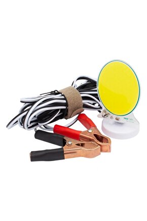 TM-24 COB LEDLİ 13 WATT AKÜ MAŞALI 4 METRE KABLOLU TAŞINABİLİR SEYYAR PANEL LAMBA (4887)