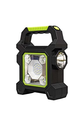 Jy-258c 3 Kademeli Şarjlı Çok Fonksiyonlu Solar Işıldak
