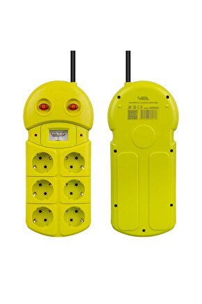 VE-970B 6Lı 1.5 Metre Grup Priz