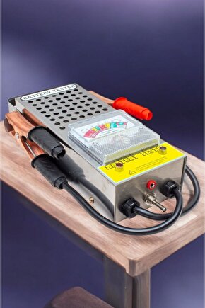 1 Volt - 16 Volt - 125 Amper Profesyonel Analog Akü Test Cihazı | Güçlü ve Hassas Akü Ölçüm Aleti