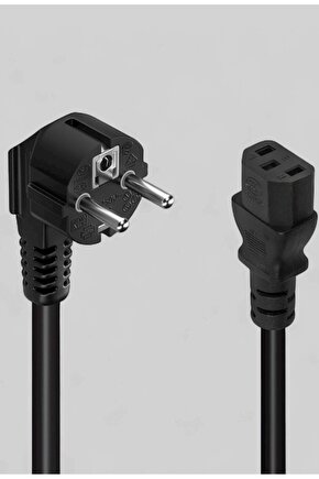 C7 Bilgisayar Power Kablosu 1.5 Metre | 3x0.75 mm Güç Kablosu, Dayanıklı ve Güvenli