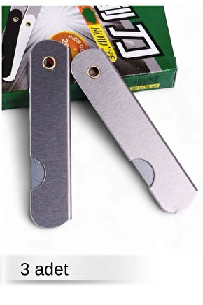 3 adet Keskin ve Paslanmaz Maket Kamp Bıçağı | Ev, Ofis ve Hobi Kamp