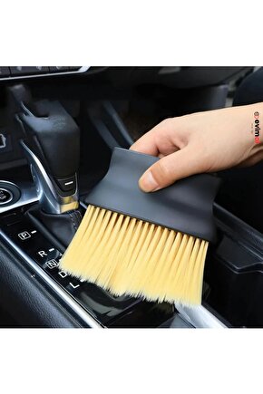 Araç İçi Detaylı Temizlik Fırçası Oto Araba Klima Havalandırma Premium Yumuşak Tüylü Fırça