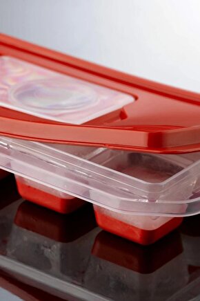 Kapaklı Yapışmaz Baş Parmak Buzluk 64 x 32 Plastik TR Beyaz