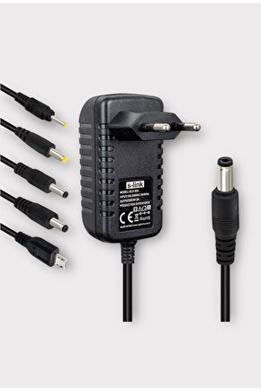 5V 2A Tablet PC Adaptörü Çok Uçlu (52A)