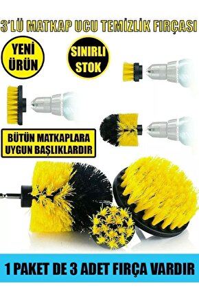 3LÜ MATKAP UCU TEMİZLİK FIRÇASI