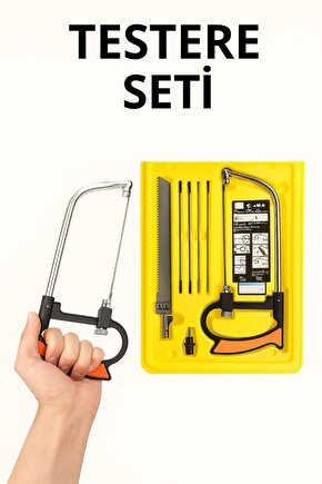Çok Amaçlı Testere Seti – Metal, Ahşap, Cam Kesim Seti