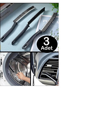 3 Adet Çok Amaçlı  Temizlik Fırçası Derz Arası Banyo Mutfak Lavabo Detay Temizleme Fırça
