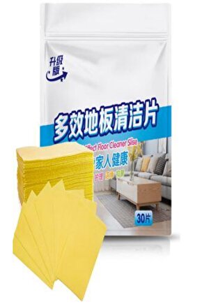 Sn-26340 Sarı Osmanthus Kokulu Zemin Temizleme Tableti (30LU PAKET)