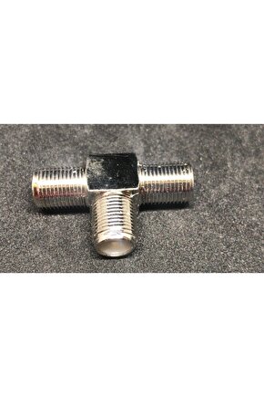 F Konnektör T Dişi - Dişi - Dişi 5 Adet