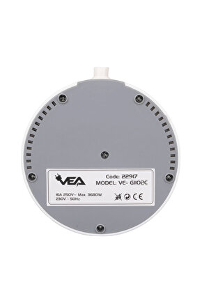 Byrkrg Vea Ve- G1102C 2Li Usb + Type-C Girişli Telefon Standlı 1.5 Metre Grup Priz Byrnew