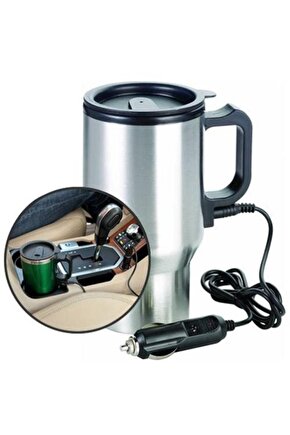Araç İçi Su Isıtıcı Termos Kupa Bardak
