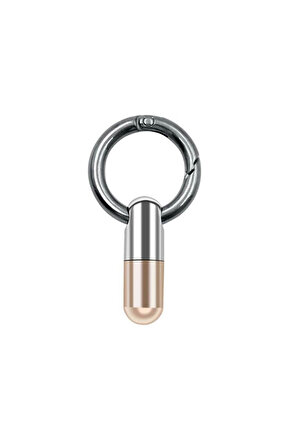 Metal Kompakt Anahtarlık Tipi Kapaklı Mini Falçata KPF33-11t61