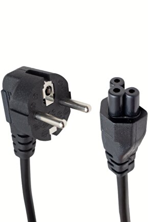 Notebook-laptop Şarj Adaptörü 3lü Yonca Asus-acer-samsung Power Güç Kablosu