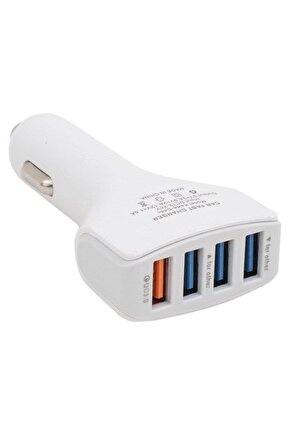 Pm-6072 7amper Dört Usbli Oto Çakmaklık