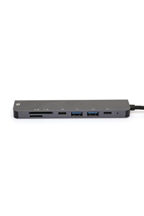 7in1 Sd Usb Type-c Hub Pd Hdmı Girişli Macbook Çevirici Çoklayıcı