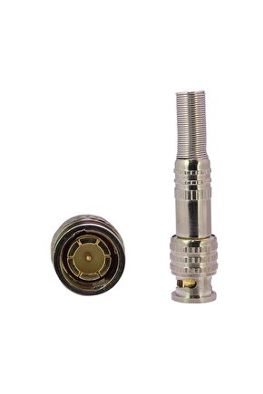 Elektromer Metal Yaylı BNC Erkek Fiş