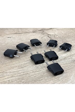 8 Adet Türk Tipi Elektrik Priz Çevirici Türkiye Fiş Ucu