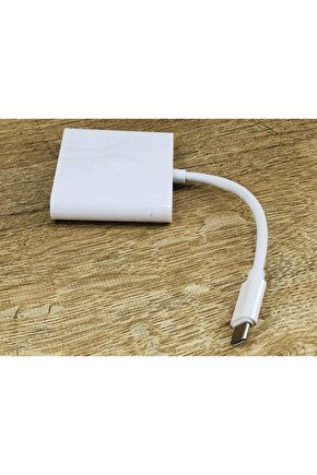 Type-c To Hdmı Usb-c (pd) + Sd Usb 3.0 X Laptop Notebook Tablet Çoklu Multi Çevirici