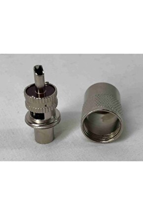 2 Adet Super Santiago 1200 Halk Bandı Mobil Anten Için Pl-259 Uhf Metal Konnektör Rg-58