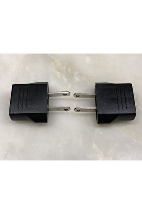 2 Adet Amerikan Tipi Uzatıcı Çevirici Fiş Ucu
