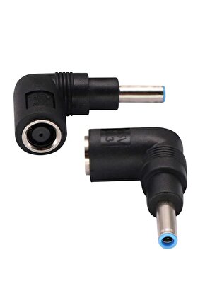 Hp 7.4*5.0mm to 4.5*3.0mm Dc to Dc Connector (Adaptör Kablo ucu Çevirici) - 150w ve üzeri için uyuml