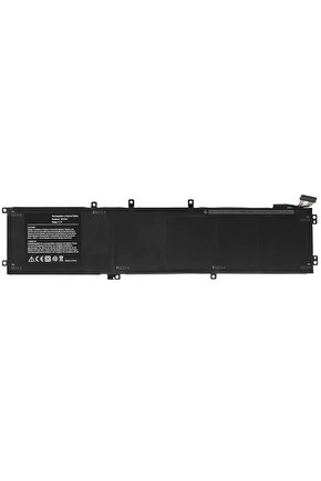 Dell P56F (9550, 9560, 9570) Bataryası - 6 Cell - 58Wh